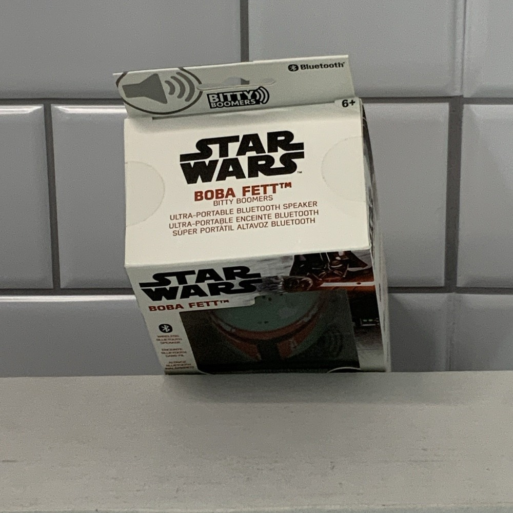 Bitty Boomers Star Wars Book of Boba Fett - Boba Fett Bluetooth Speaker - Picture 5 of 6